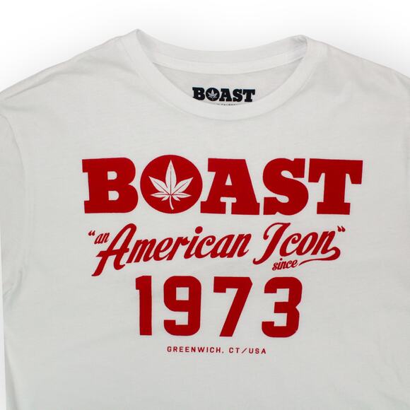 NEW BOAST T-Shirt (M) American Icon 1973 Greenwich CT USA Tennis - Picture 2 of 8